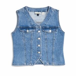 Universal Thread Light Blue Denim Vest Tank